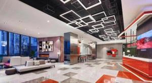 Гостиная зона в Q Hotel Shanghai Pudong