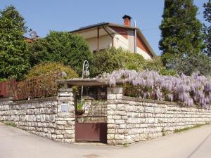 Zahrada ubytování B&B Il Glicine