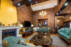 Posezení v ubytování Alrawda Resort