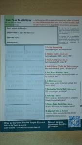 a computer screen with a list of food items at Villa calme avec vue 4 à 8 personnes - salle de sport in Saint-Amarin