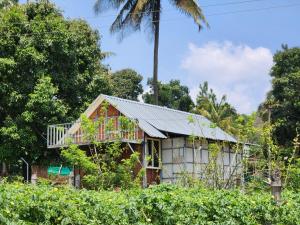 a house in the middle of a forest at Tusker Valley Bamboo Room Mudumalai by Privacy Homes in Mudumalai National Park