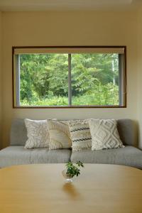 Ruang duduk di COZY HOUSE Izukogen