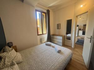 Katil atau katil-katil dalam bilik di Le Nomad - Perpignan center
