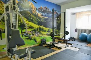 Fitness centrum a/nebo fitness zařízení v ubytování Hotel Savoia