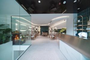 Posezení v ubytování IconSphere Hotel