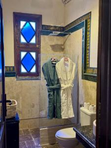 Koupelna v ubytování El Juneina Villas