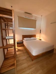 Ένα ή περισσότερα κρεβάτια σε δωμάτιο στο Villa with 2 bedrooms and a private pool +9 φωτογραφίες