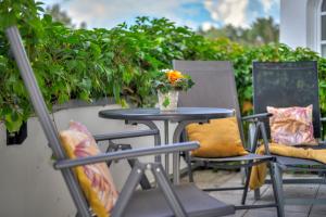 Posezení v ubytování Residenz am Balmer See - BS 07 mit Wellnessbereich + 14 fotografií