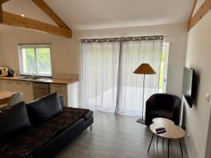 Χώρος καθιστικού στο Maison de campagne