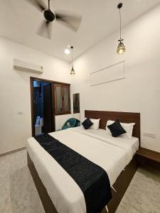 Postel nebo postele na pokoji v ubytování JASMIN a luxury stay