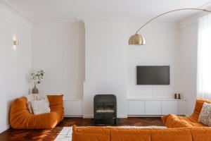 Μια τηλεόραση ή/και κέντρο ψυχαγωγίας στο Huswell - New Penthouse with City & Harbour Views +51 φωτογραφίες