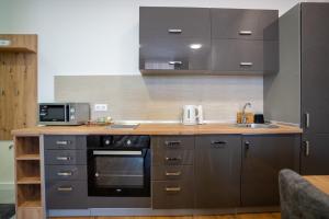 Kuchyň nebo kuchyňský kout v ubytování Mountain Magic Bjelašnica