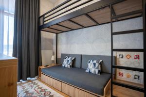 Postel nebo postele na pokoji v ubytování Mountain Magic Bjelašnica + 50 fotografií