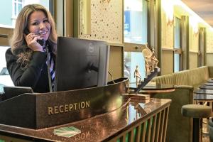 Vstupní hala nebo recepce v ubytování Hotel Bermuda Zürich + 72 fotografií