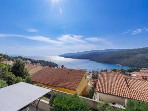 arial view of a town with a view of a lake at Apartment Katarina-1 by Interhome in Rabac