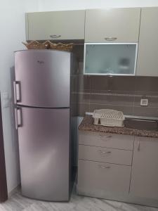 Køkken eller tekøkken på Hergla Apartment