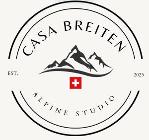 a logo for a nursing school with a mountain at Casa Breiten in Breiten