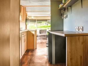 a kitchen with a sink and a counter top at Croft - Uk50042 in Clitheroe