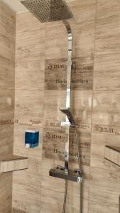 Koupelna v ubytování Darázshegyi Panzió gluténmentes félpanzióval is