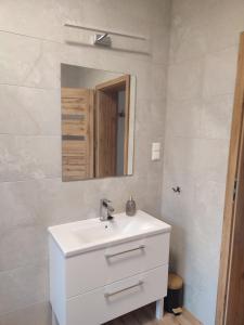 Koupelna v ubytování Apartamenty JULKA