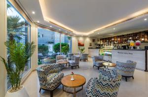 Posezení v ubytování منتجع رينيوم القيروان الرياض