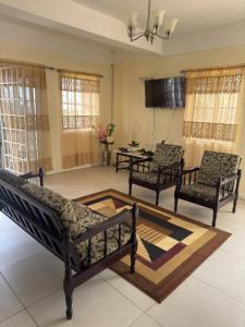 TV/trung tâm giải trí tại DaBreo Apartment