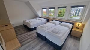 Katil atau katil-katil dalam bilik di Ferienwohnung Soltau 1