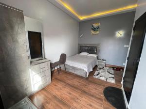 Postel nebo postele na pokoji v ubytování Sea Salt