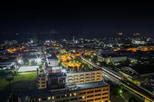 Nespecifikovaný výhled na destinaci Jokohama nebo výhled na město při pohledu z hotelu