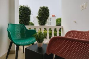 Gallery image of Holiday In , Vrindavan #Big Swimming Pool #luxury Rooms # Lush Garden # Family Friendly # Kids Play Zone # Calm & Spiritual Vibes # Away From City Hustle# By elegance group# in Vrindāvan +38 photos