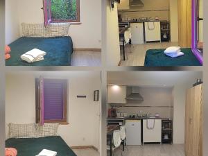 Η κουζίνα ή μικρή κουζίνα στο Casa de Hóspedes +7 φωτογραφίες