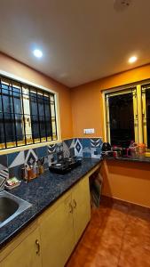 Kuchyň nebo kuchyňský kout v ubytování Pk Villa