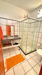 Koupelna v ubytování Village Conchas e Corais