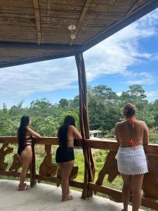 Balkoni atau teres di Ingaru Lodge