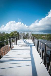Ban công/sân hiên tại Ekumal Retreat Eco Sanctuary