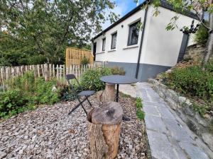 O grădină în afara Gîte authentique avec jardin et animaux admis - FR-1-510-234