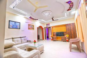Χώρος καθιστικού στο Akkshara Stay Inn