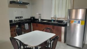 Η κουζίνα ή μικρή κουζίνα στο Departamento