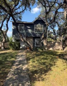 Bygningen som den private indkvartering ligger i