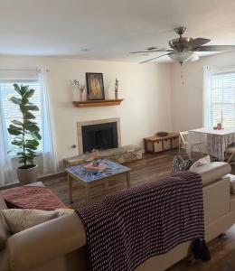 Et opholdsområde på Peaceful cottage