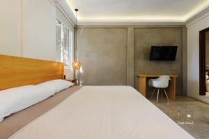 Ένα ή περισσότερα κρεβάτια σε δωμάτιο στο Incredible Nautilus Suite in the Heart of Punta