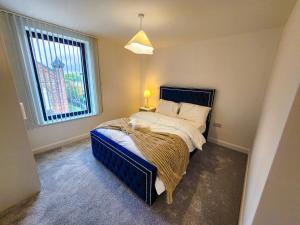 Ένα ή περισσότερα κρεβάτια σε δωμάτιο στο Luxury 3 Bedroom Penthouse Apartment