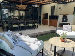 Posezení v ubytování Loft Caracas