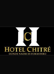 a logo for a hotel chief dmg node isarer at Hotel Chitré in Chitré