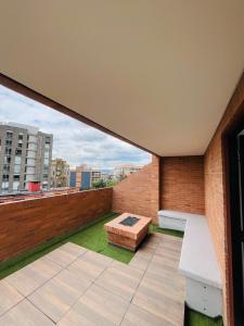 Μπαλκόνι ή βεράντα στο Apartamento Chapinero Alto
