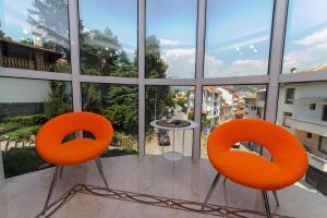 Balkón nebo terasa v ubytování Sandanski Peak Guest Rooms