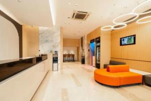 Posezení v ubytování City Comfort Inn Hechi Yizhou Bus Terminal