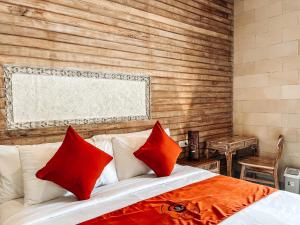 Ένα ή περισσότερα κρεβάτια σε δωμάτιο στο AGR Private Villa +35 φωτογραφίες