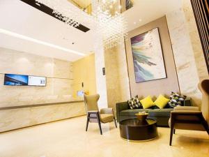 Posezení v ubytování City Comfort Inn Dongguan Liaobu Jingtai Jiarong Shopping Plaza