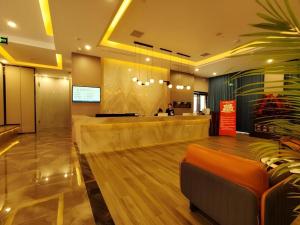 Vstupní hala nebo recepce v ubytování GreenTree Eastern Hotel Changge Yiwu City